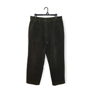 L.L. Bean vintage dark brown corduroy pants
